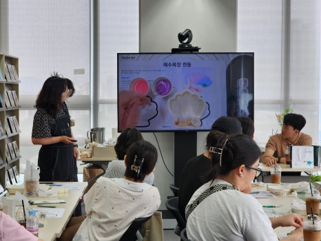 [후기] 남북공방 통일솜씨+ 원데이클래스 - 8월 : 해수욕장 캔들 만들기 사진5