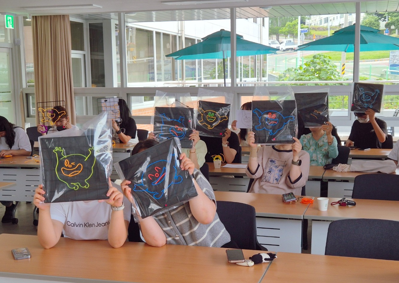 원데이클래스네온사인 만들기0615 13