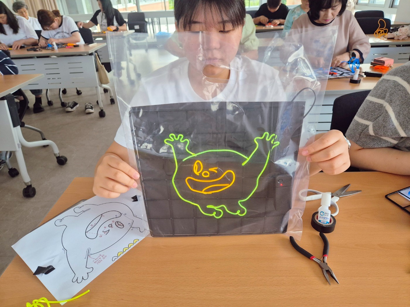 원데이클래스네온사인 만들기0615 9