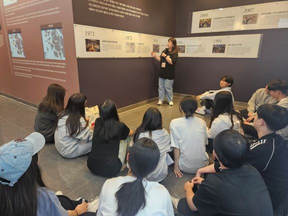 청량중학교 통일현장 문화체험 : 경기도 파주 일원