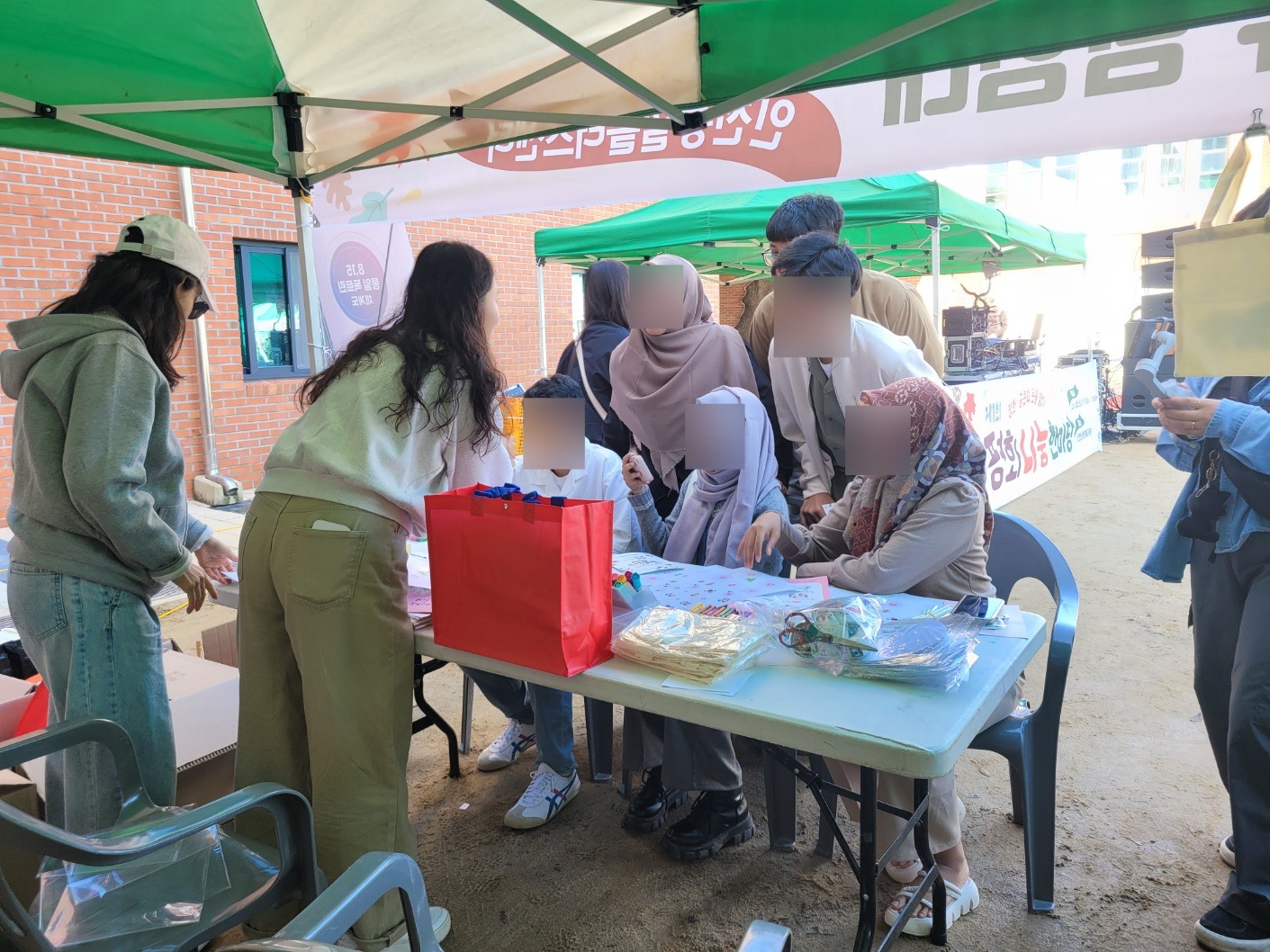 인천통일플러스센터 통일 한반도 자유 탐험대 부스 이미지