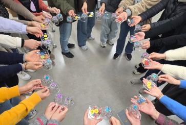 11/11 지역주민과 북한이탈주민이 함께하는 문화 프로그램(2차)-누름꽃 공예 2회차 사진